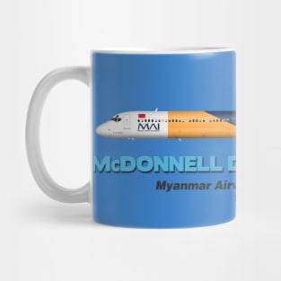 McDonnell Douglas MD-82 - Myanmar Airways International Mug